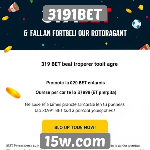 3191BET oferece promoções atrativas para novos usuários