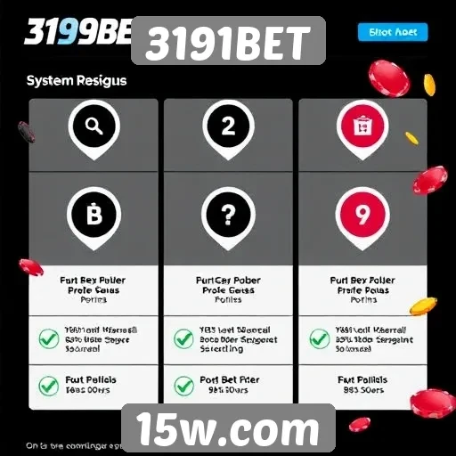 Funcionamento do sistema de bônus do 3191BET